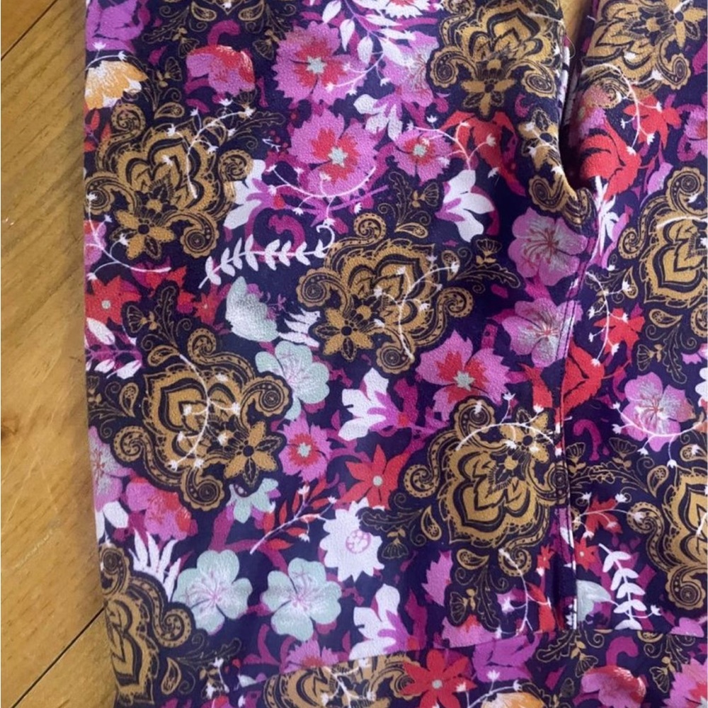 Lularoe OS floral boho leggings one size